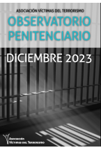 OBSERVATORIO DE POLÍTICA PENITENCIARIA DE LA AVT - DICIEMBRE 2023